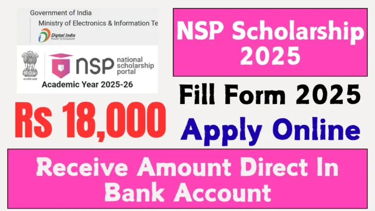 NSP Scholarship 2025